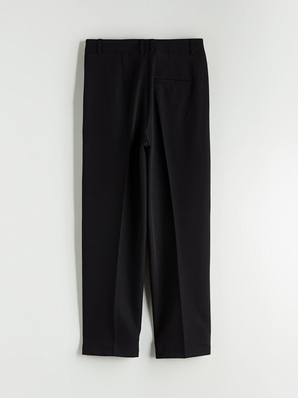 Siyah Standart Fit Kadın Pantolon-5