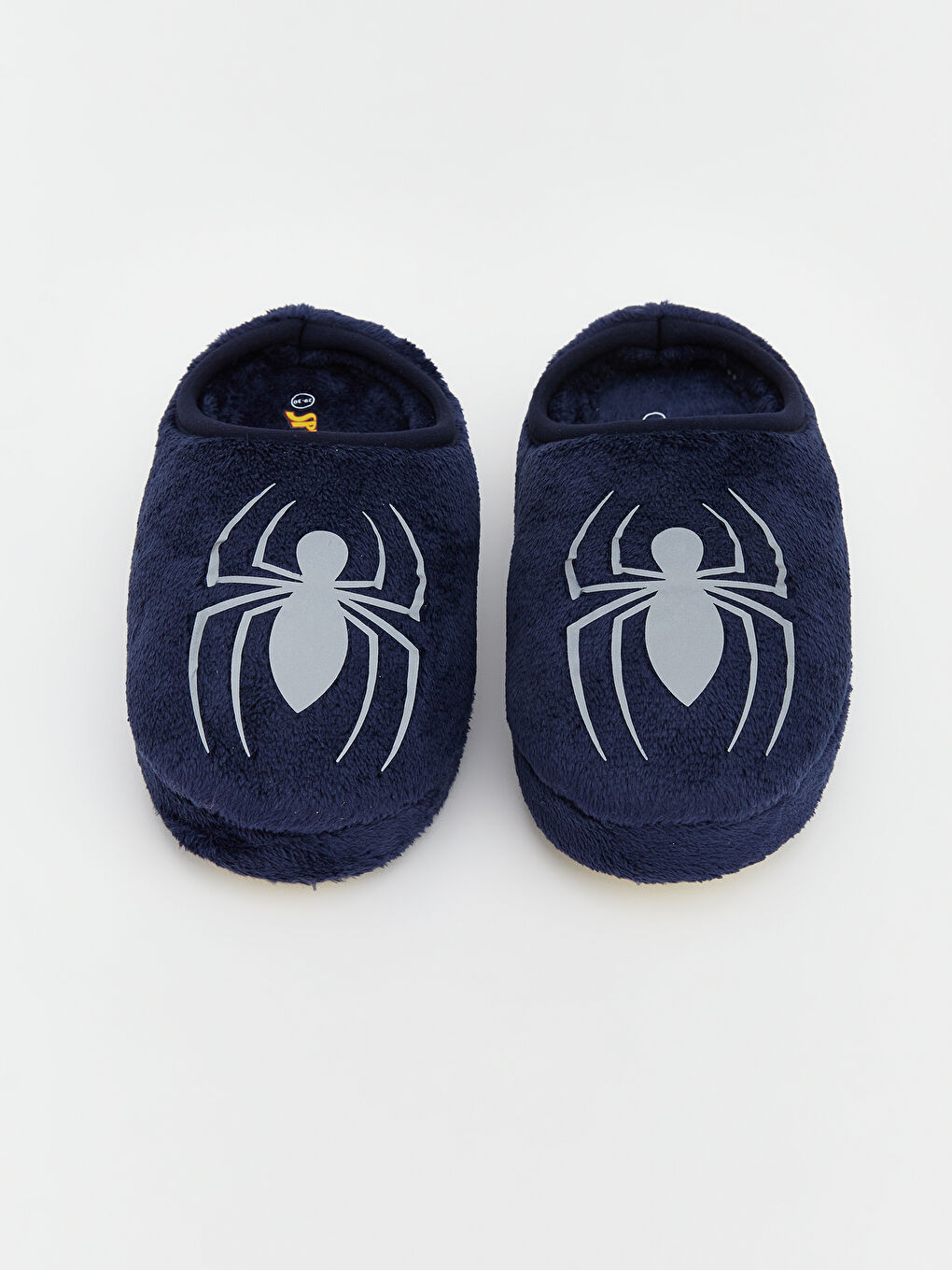 Lacivert Spider-Man Baskılı Erkek Çocuk Ev Terliği-2
