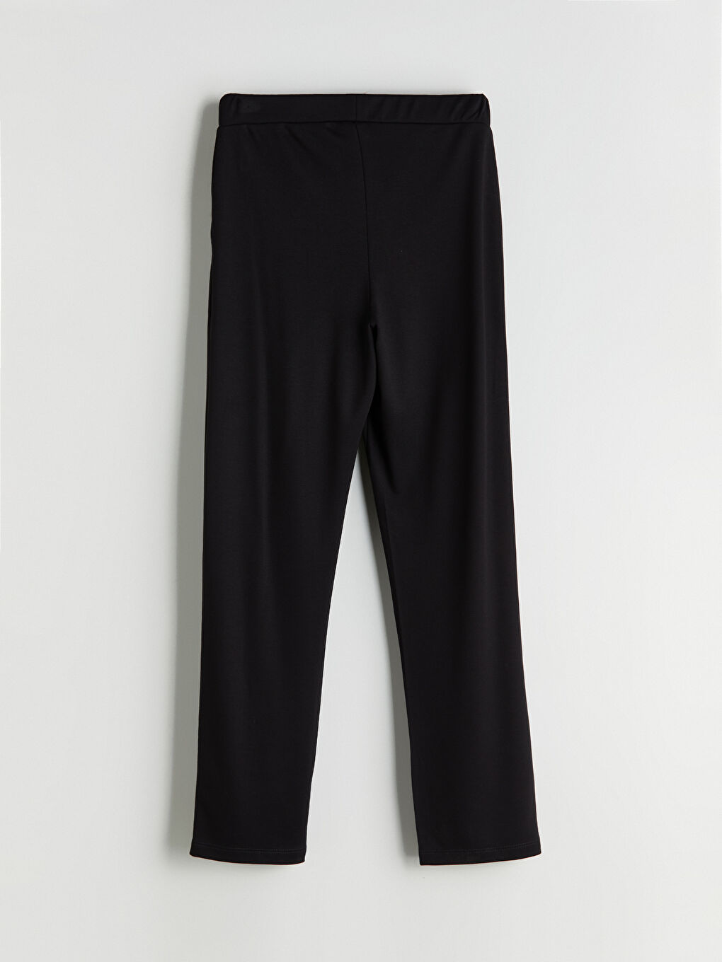 Siyah Beli Lastikli Kadın Eşofman Altı-5