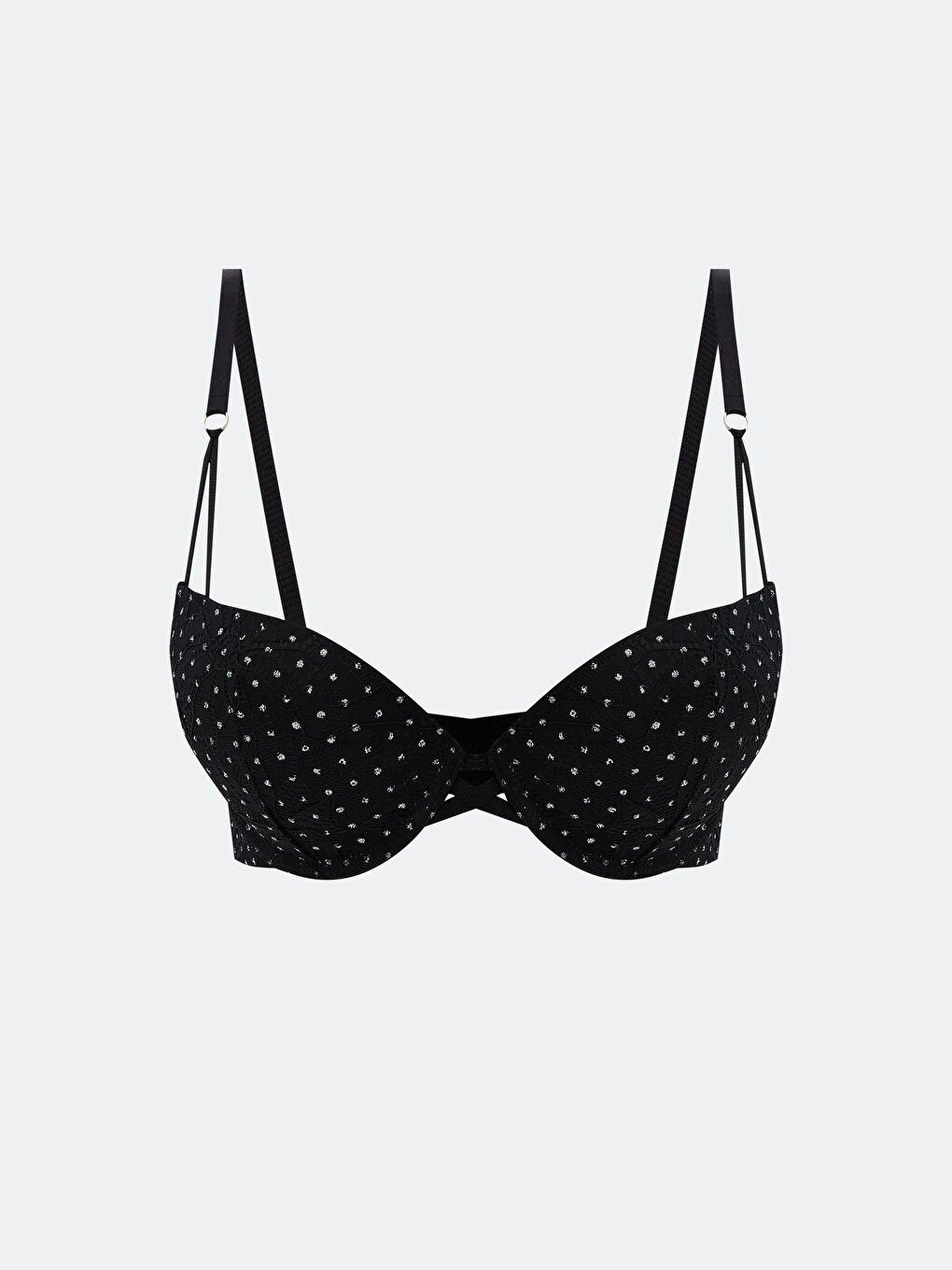 Žični postavljeni čipkani majica grudnjak