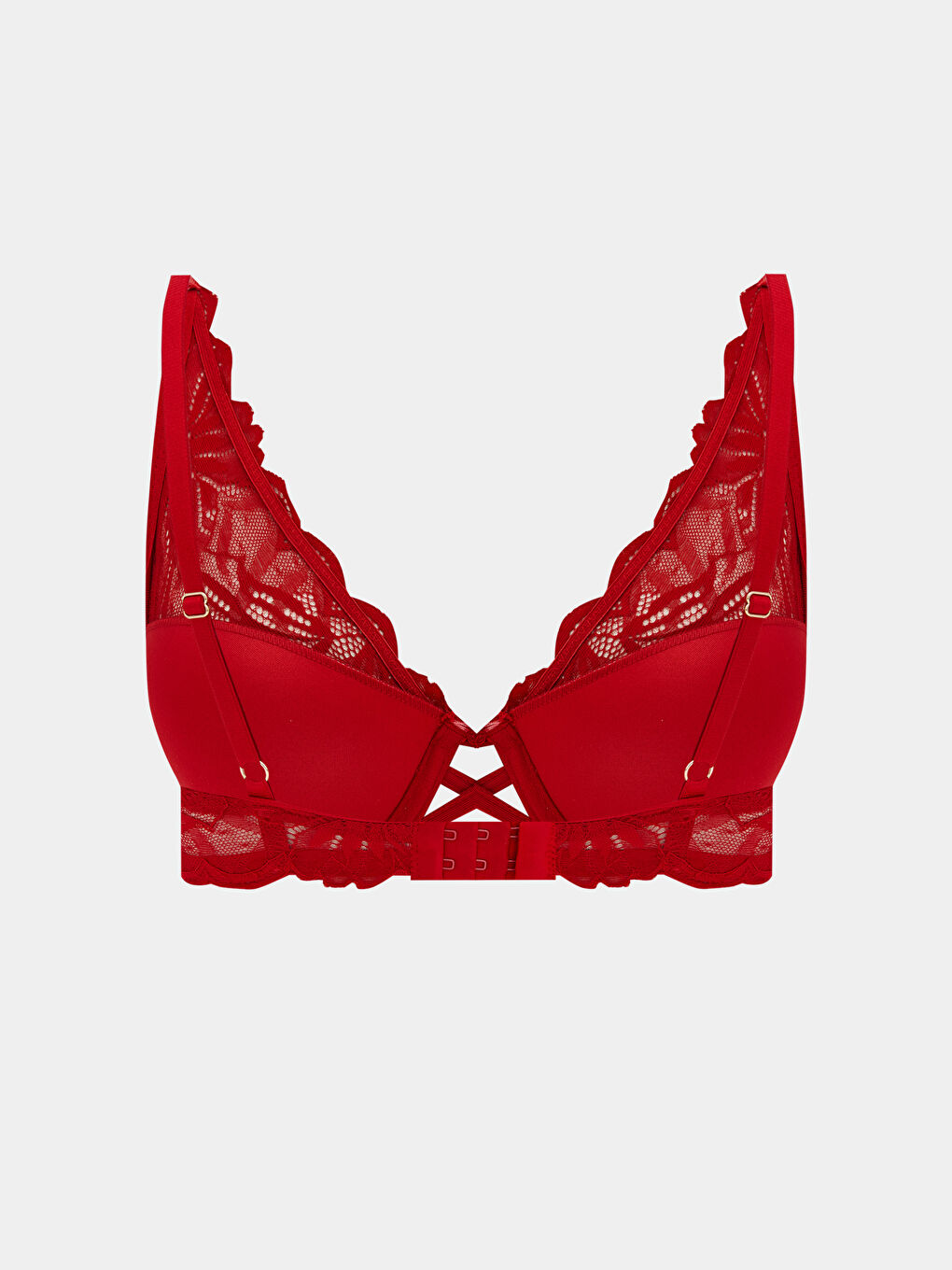 Žični brushalter bez postave od čipke za majice-1