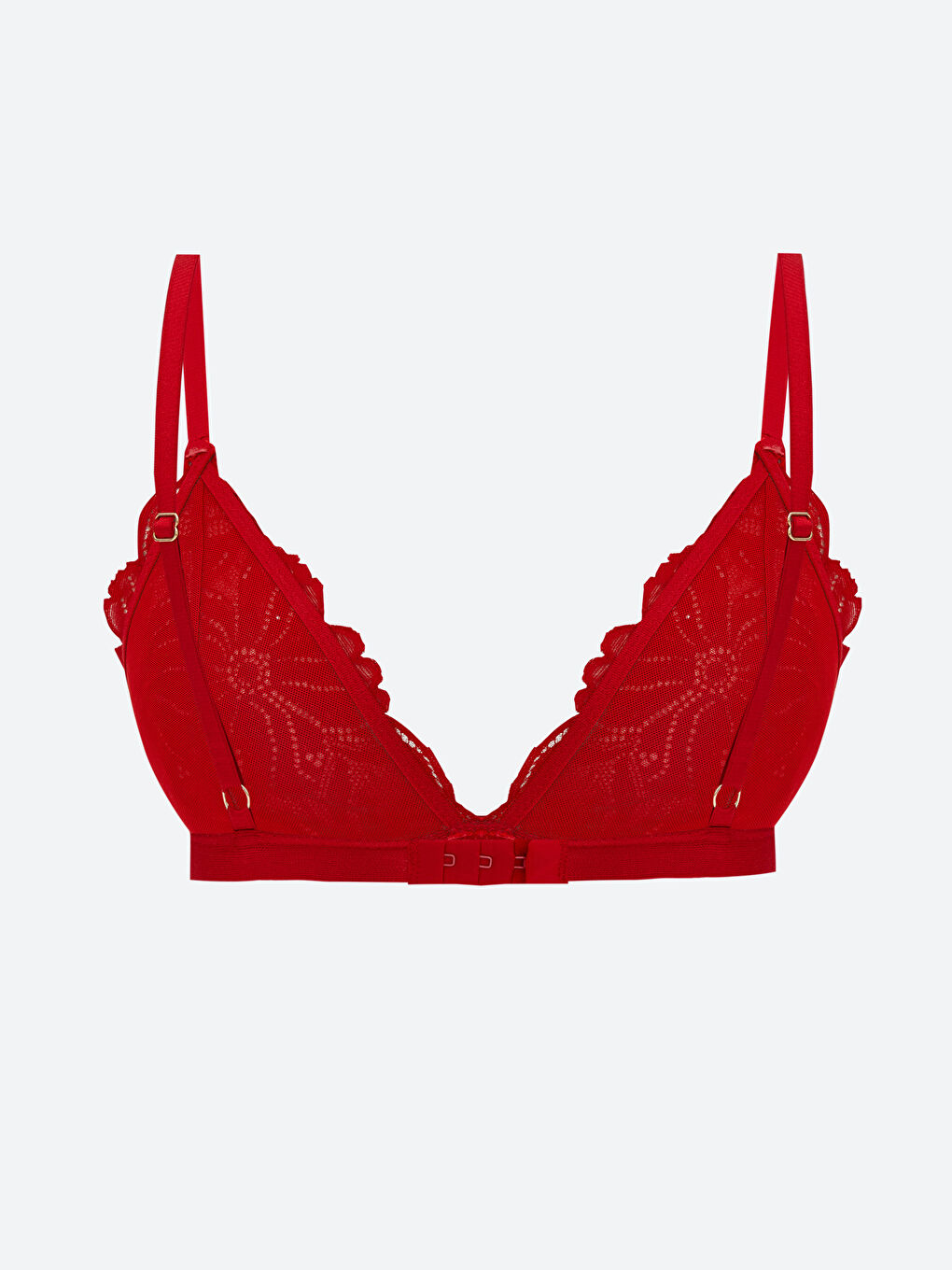 Bežični Bez Postave Čipkani Majica Grudnjak-1