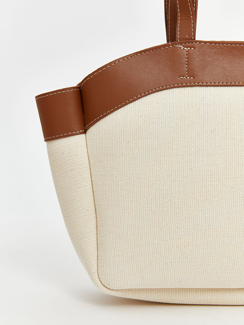 Ekru Omuz Askılı Kadın Çanta-2