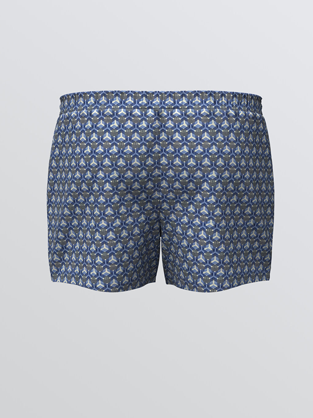 Lacivert Rahat Kalıp Pamuklu Esnek Erkek Boxer-1