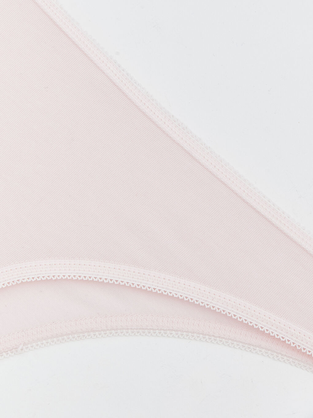 Pembe Düz Brazilian Külot-2