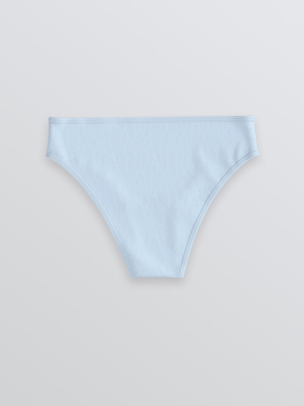 Mavi Düz Brazilian Külot-1