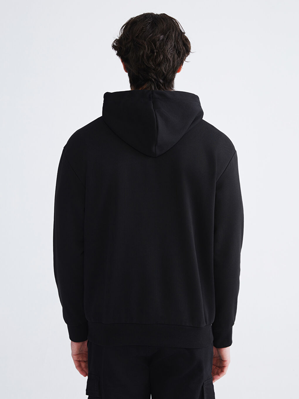 Худі Чоловіче З Вишивкою І Довгим Рукавом З Капюшоном-3