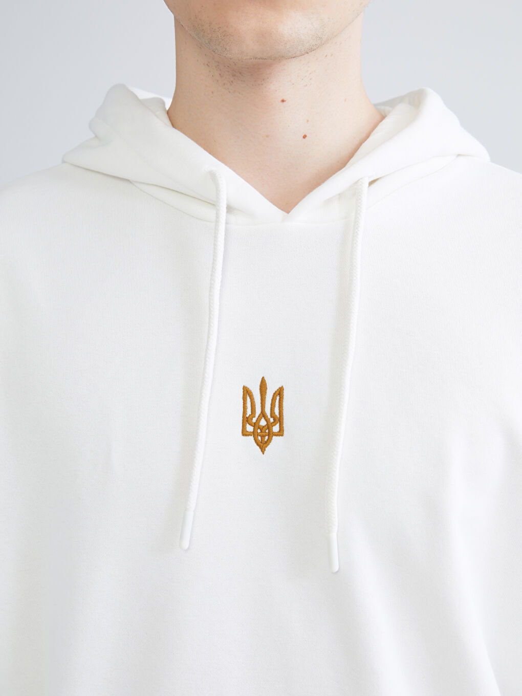 Худі Чоловіче З Вишивкою І Довгим Рукавом З Капюшоном-2