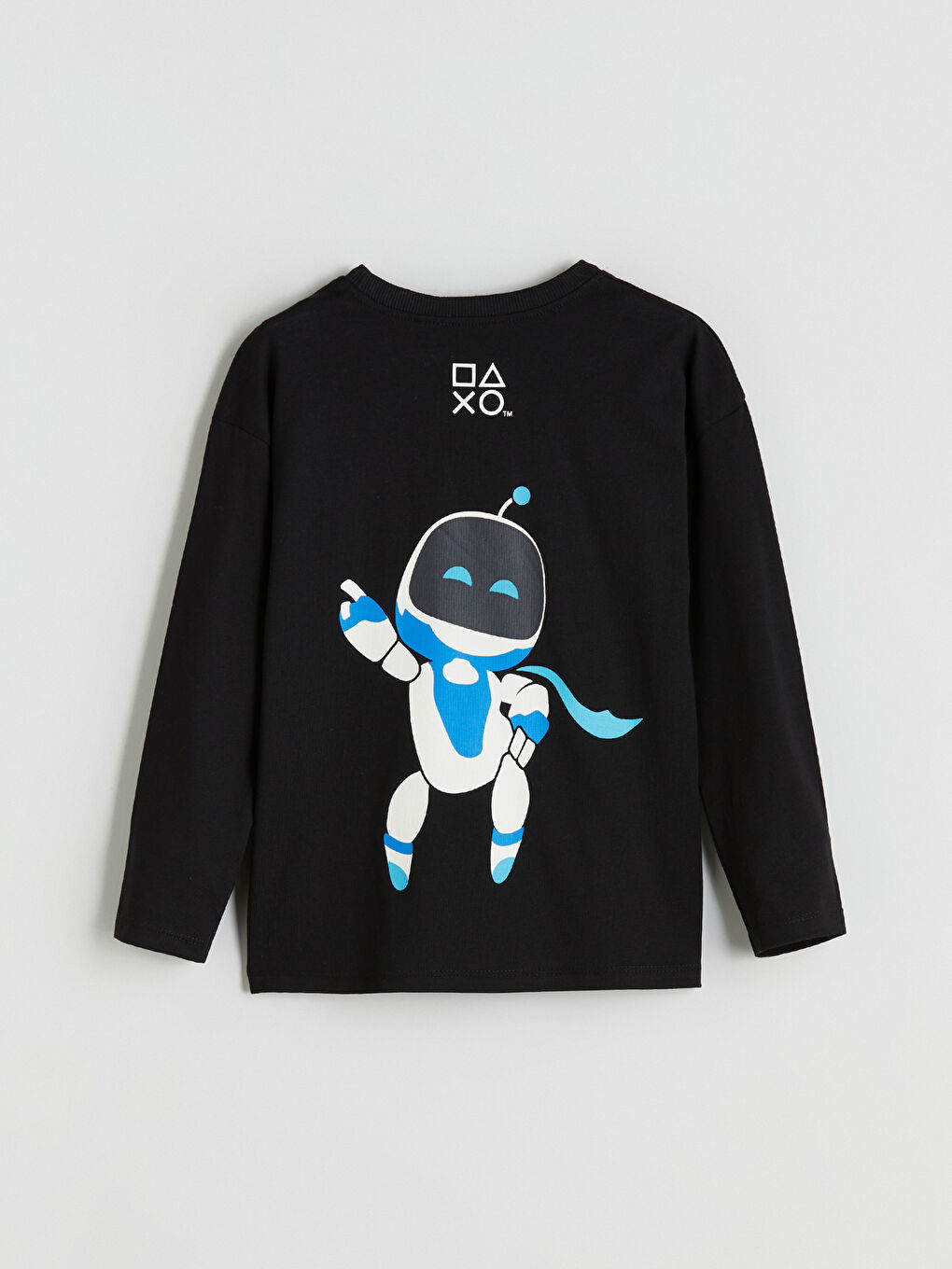 LCW Kids قميص أولاد مطبوع بلايستيشن بكول مدور -W5KG54Z1-CVL