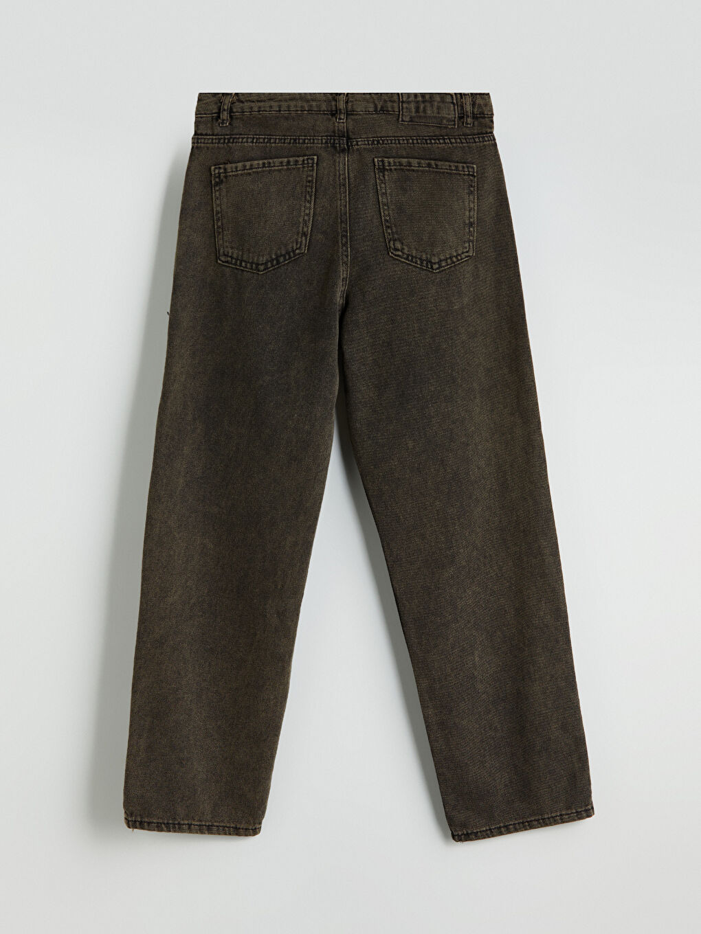 Teenage Boy BROWN Jeans-1