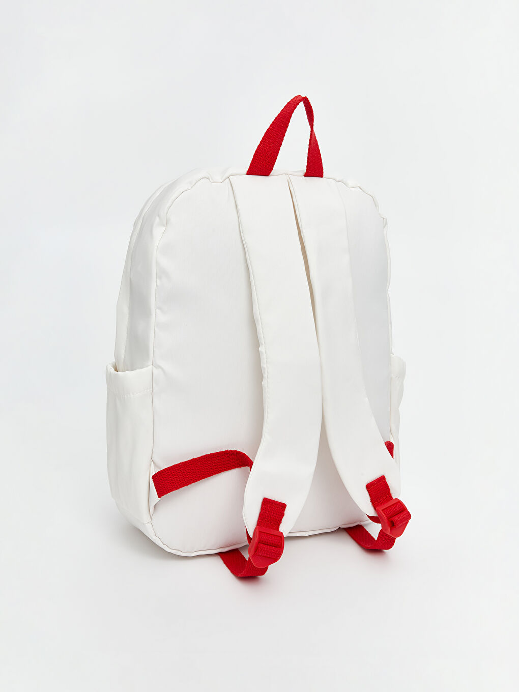 Ekru Laptop Bölmeli Kadın Sırt Çantası-2