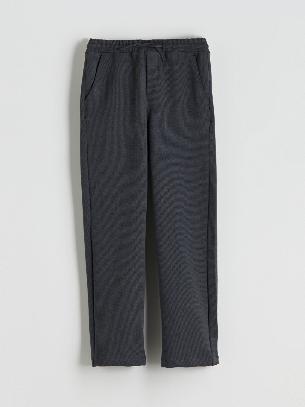 Antrasit Beli Lastikli Dokulu Erkek Çocuk Pantolon