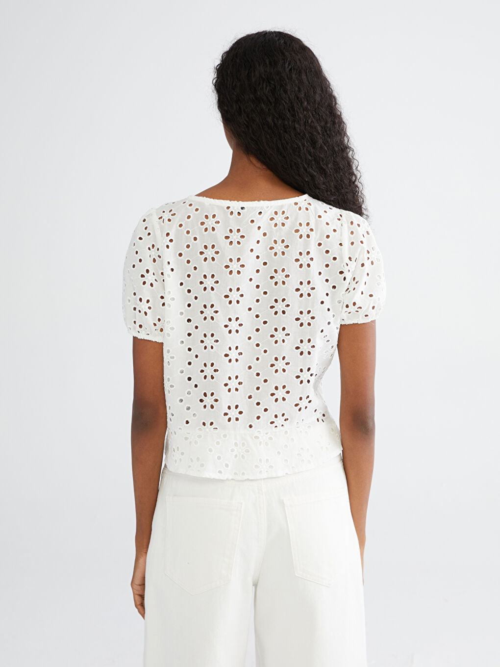 LCW Vision Woman ECRU Blouse -W5KG77Z8-R9J