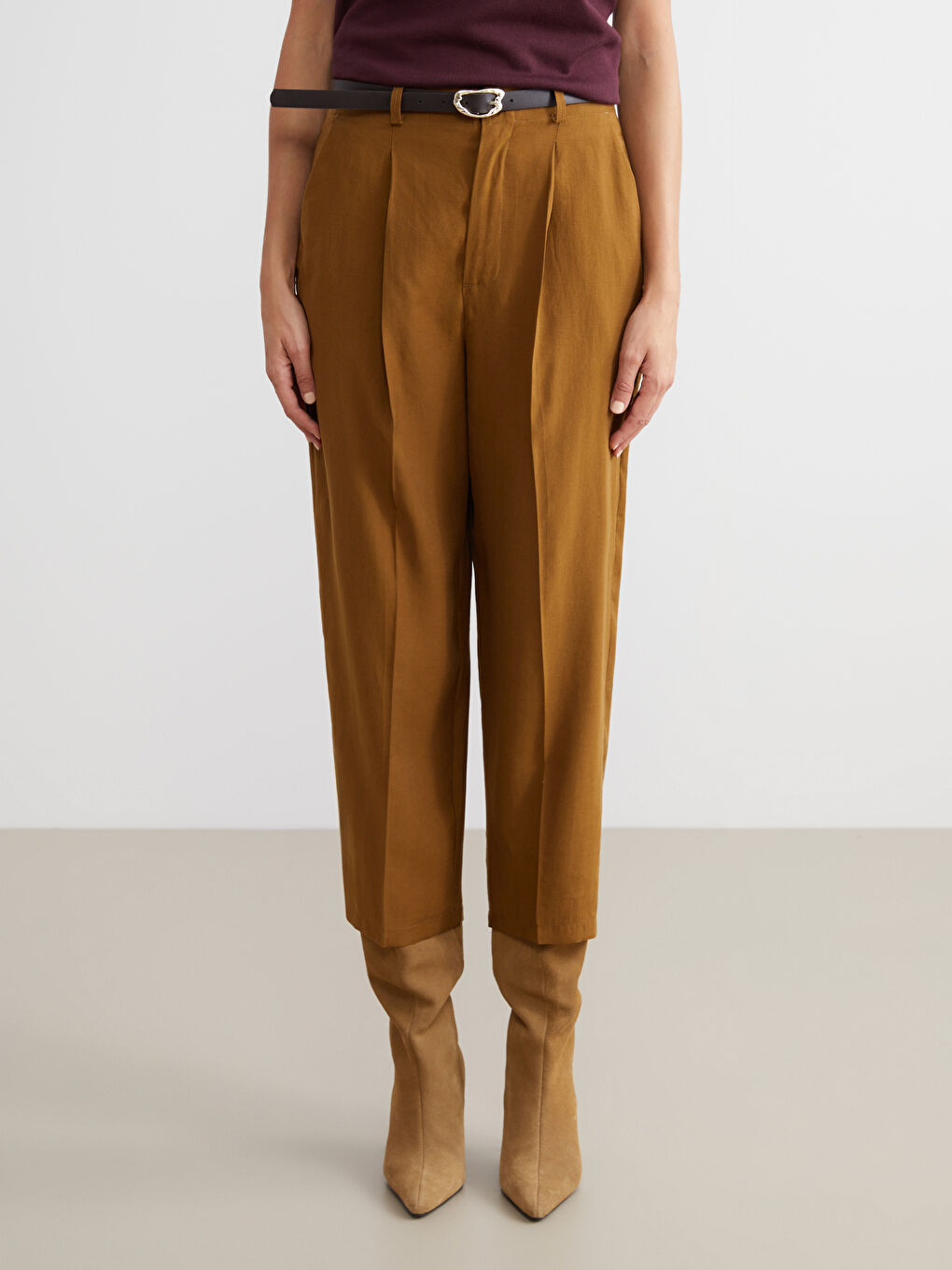 LCW Vision Woman GREEN Trousers -W5KG86Z8-DMK