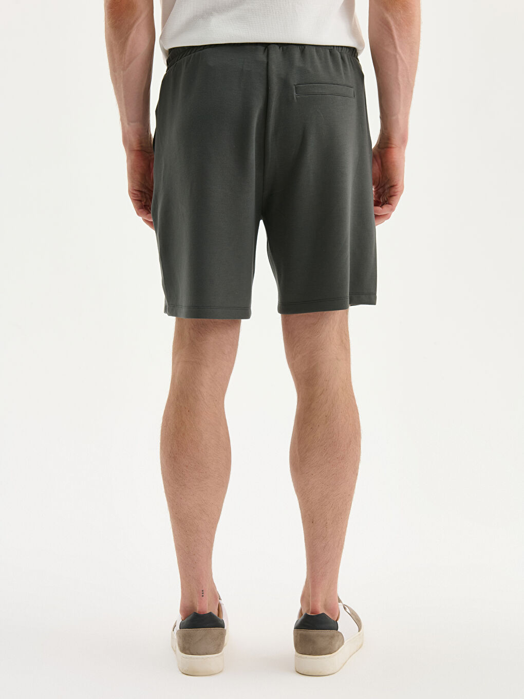 Yeşil Standart Kalıp Erkek Şort-7