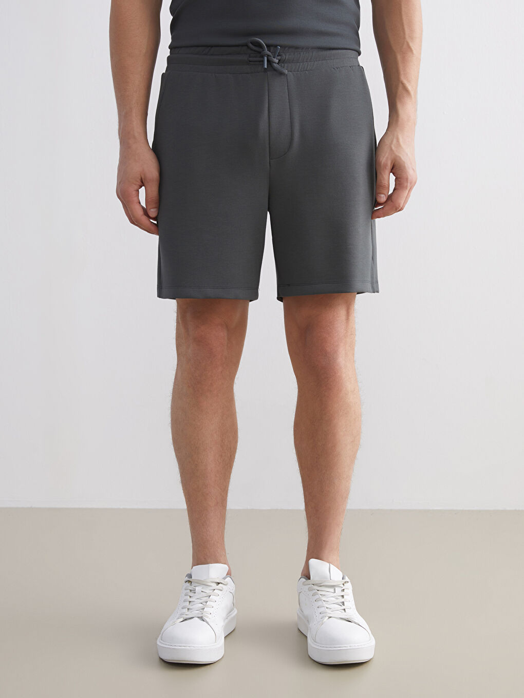 Yeşil Standart Kalıp Erkek Şort-2