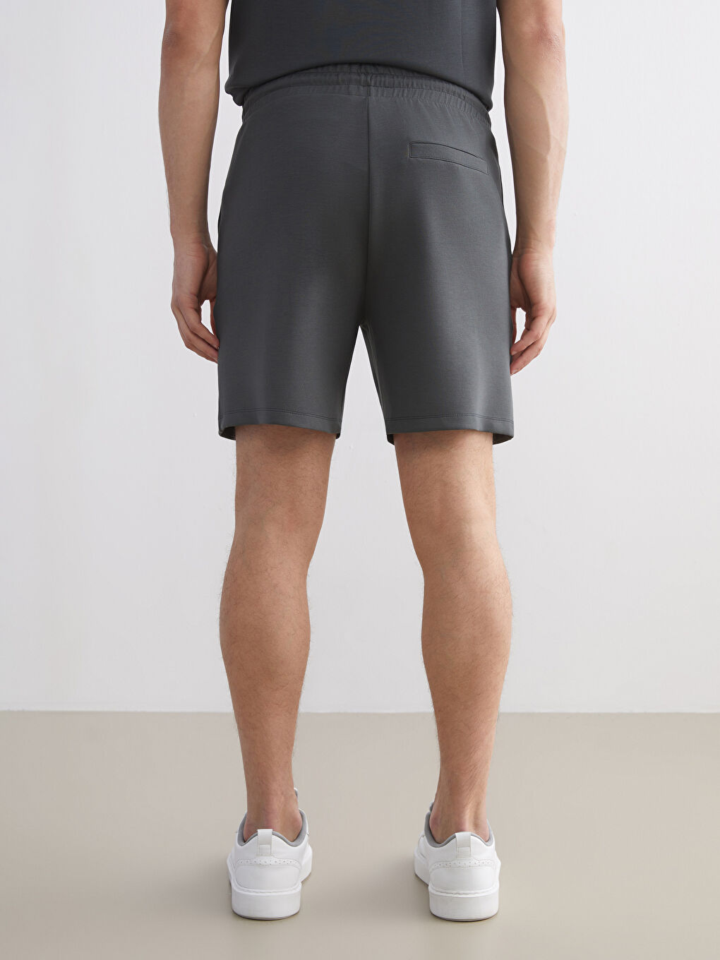 Yeşil Standart Kalıp Erkek Şort-6