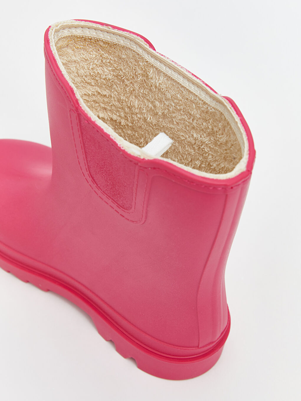 Fuşya Barbie Baskılı Kız Çocuk Yağmur Botu-4