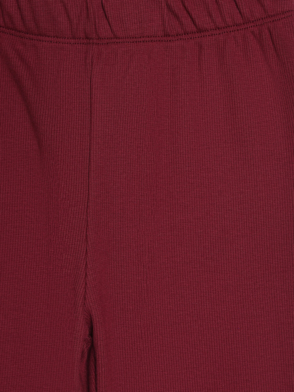 Ribbed Flare Girls' Leggings-2