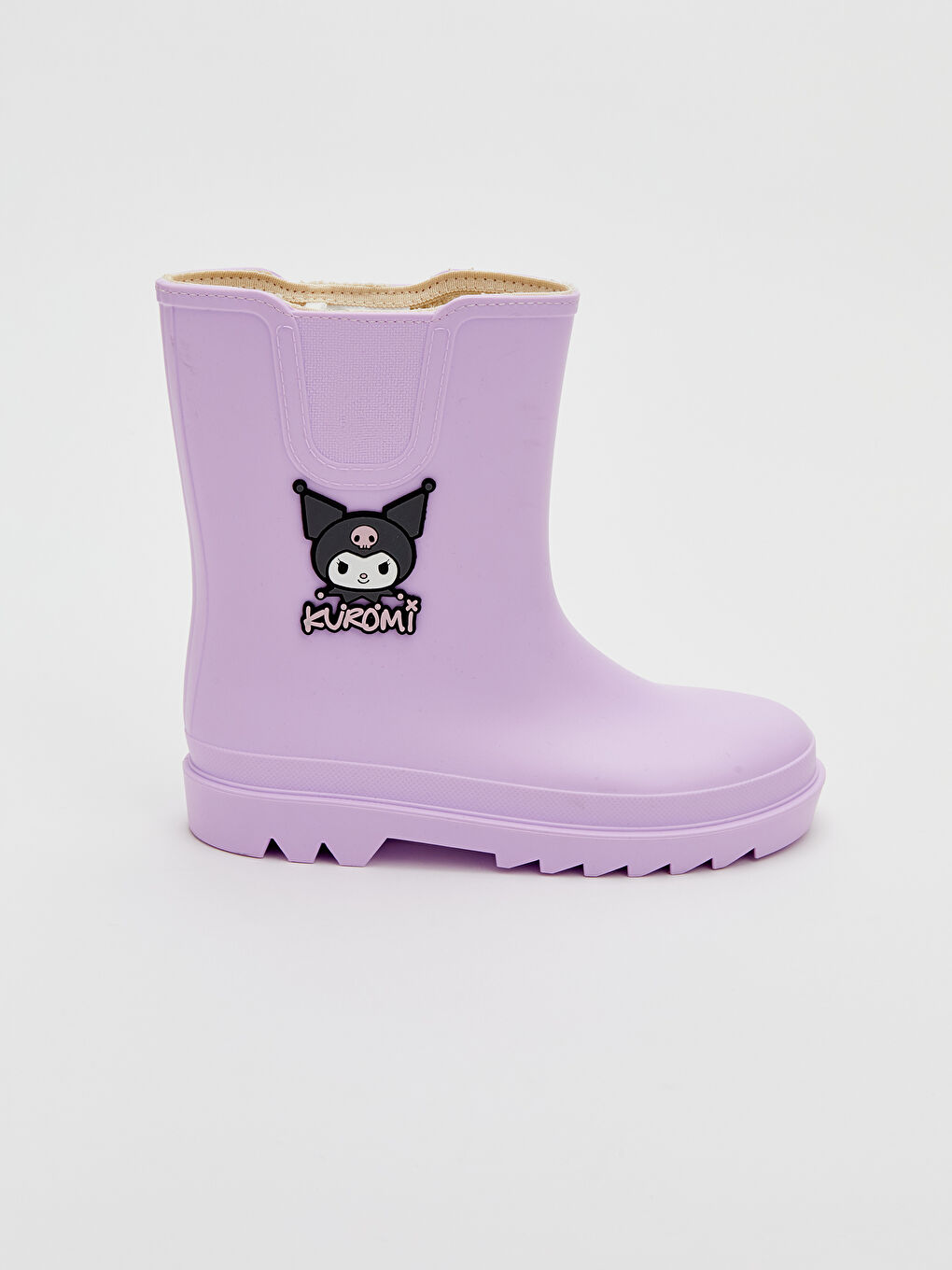 Kuromi Printed Girls' Rain Boot-1