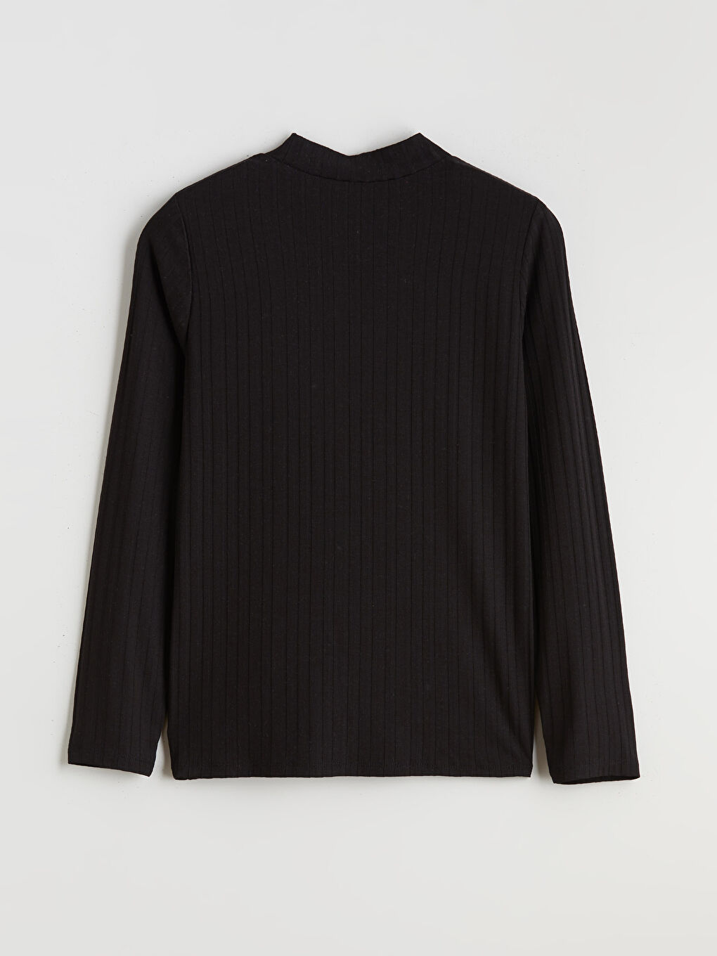 Siyah Dik Yaka Kadın Body-7