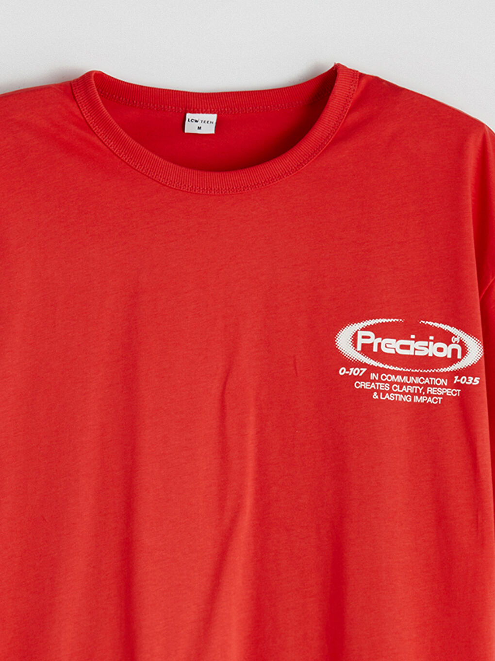Crew Neck Teenage Boys' T-Shirt-6