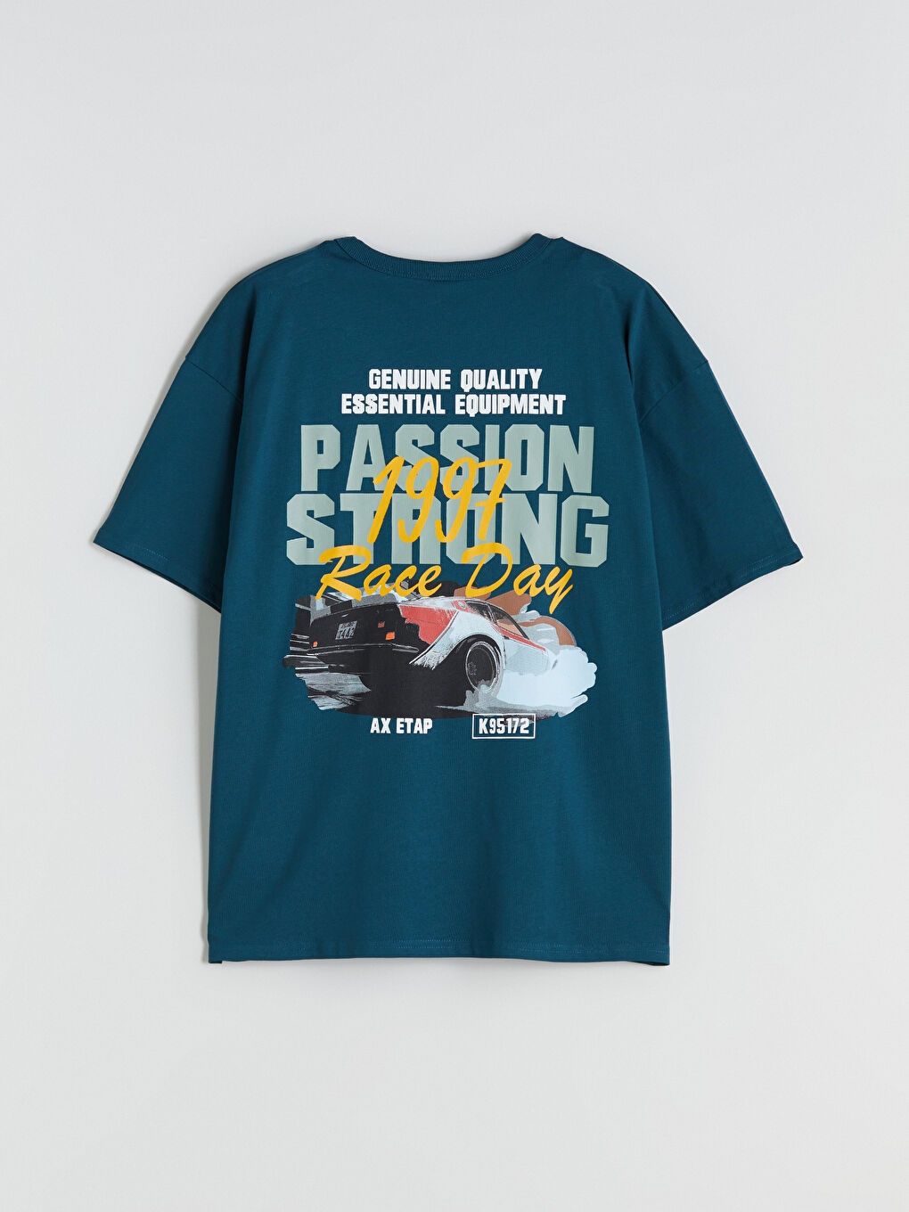 Crew Neck Teenage Boys' T-Shirt-8