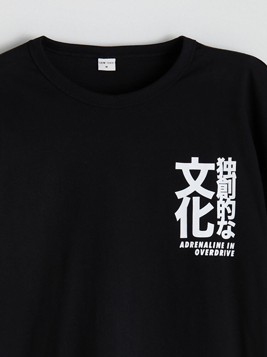 Crew Neck Teenage Boys' T-Shirt-6