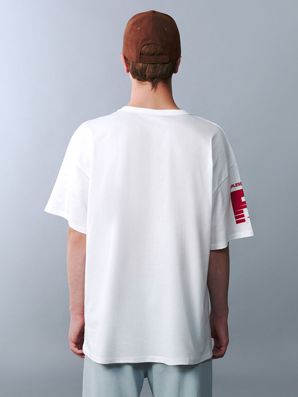 Crew Neck Teenage Boys' T-Shirt-3