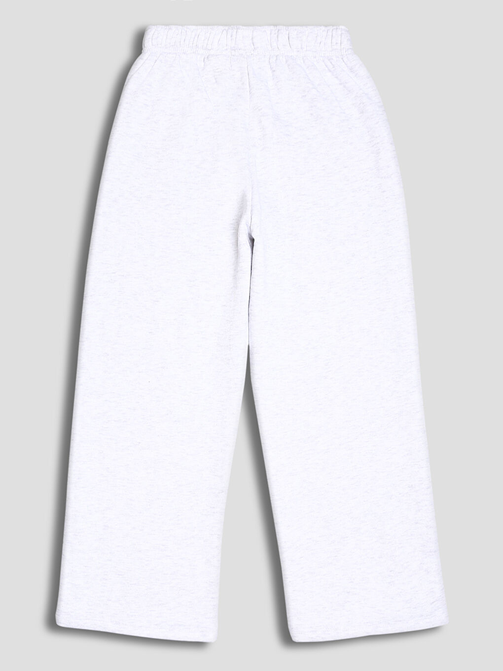 Elasticated Waist Stitch Printed Girls' Sweatpants-1