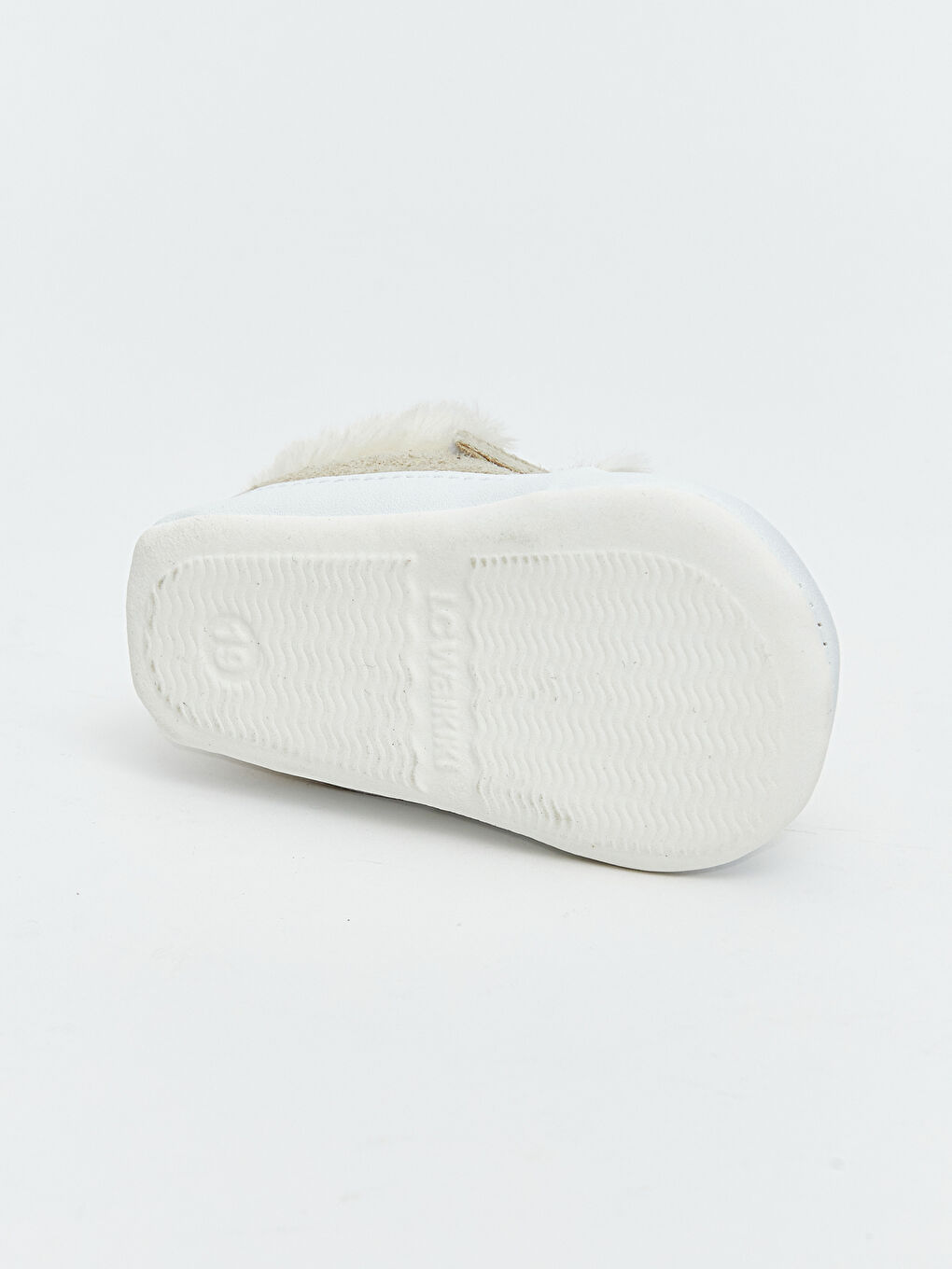 Bej Bağcık ve Cırt Cırtlı Kız Bebek Spor Ayakkabı-3