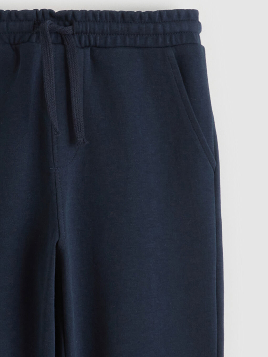 Lacivert Beli Lastikli Erkek Çocuk Eşofman Altı-2