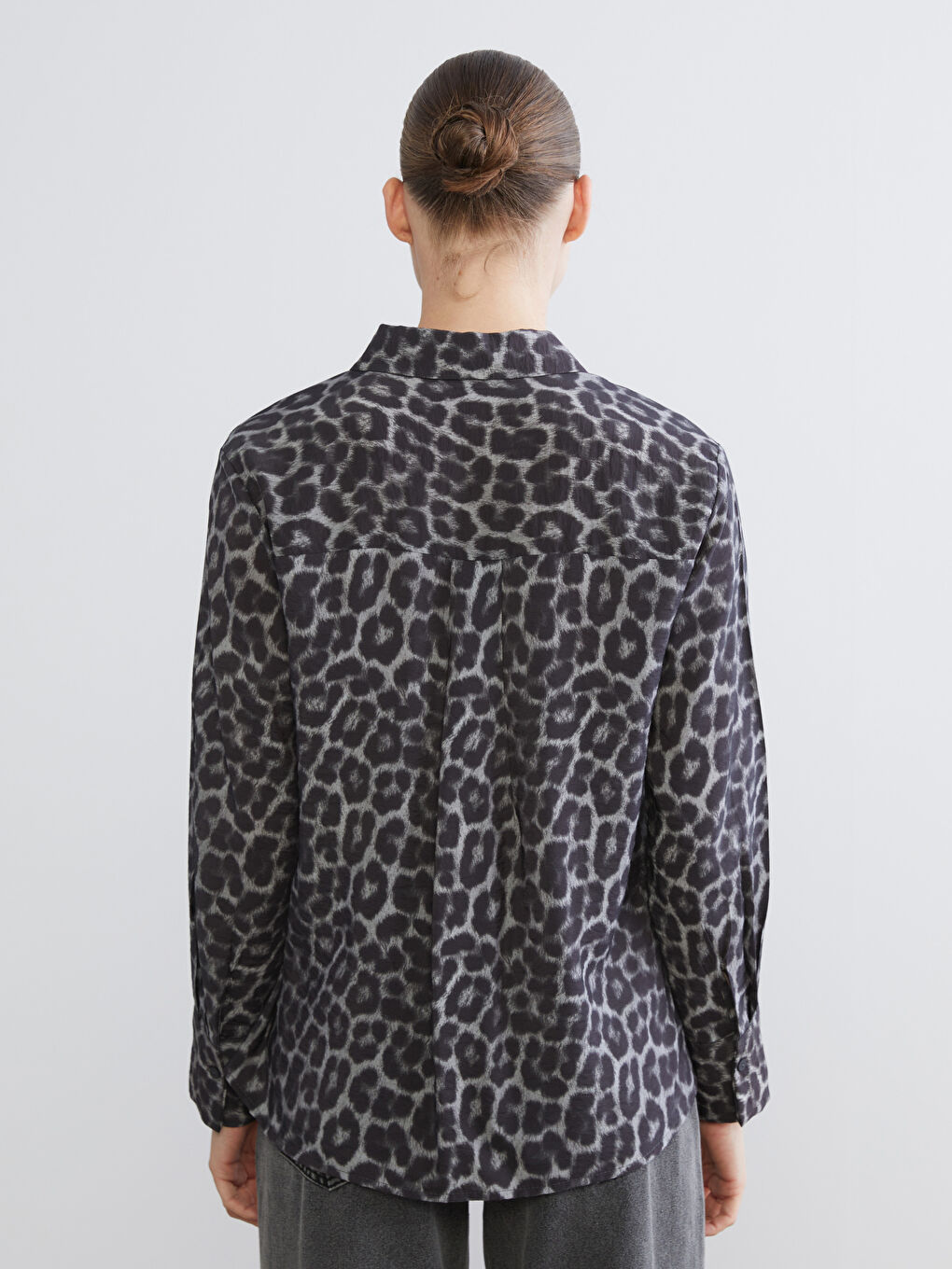 Leopard Print Women's Shirt-3
