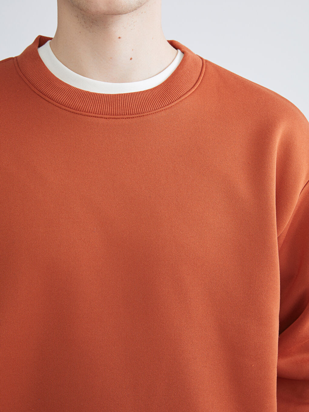 Свитшот с круглым вырезом для мужчин-2