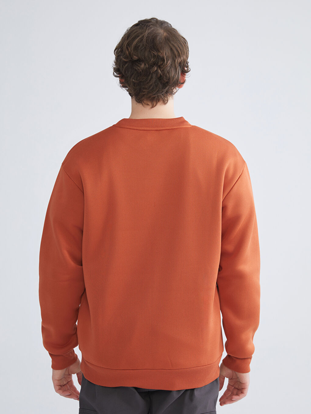 Свитшот с круглым вырезом для мужчин-3