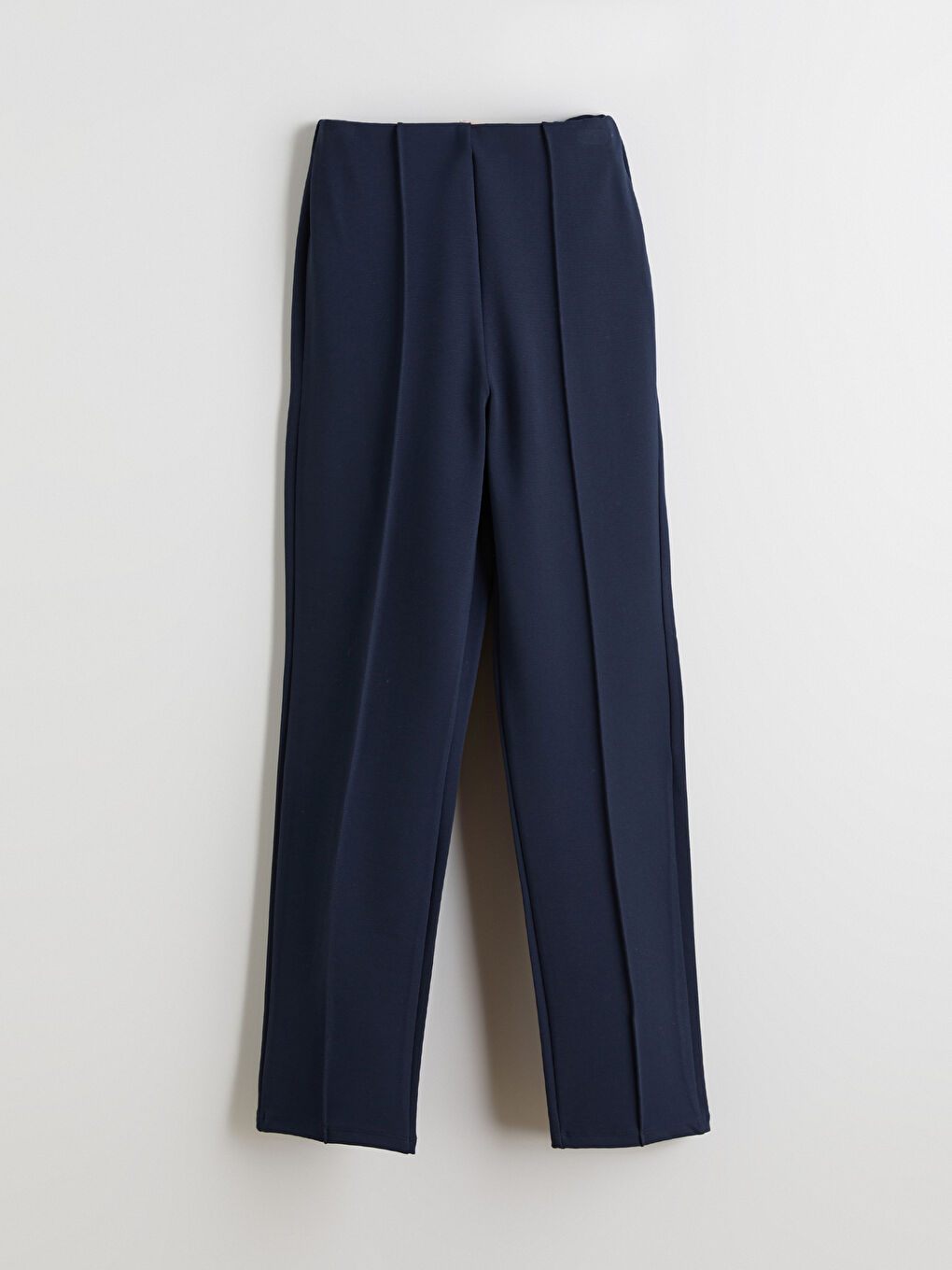 Lacivert Havuç Kesim Kadın Pantolon-4