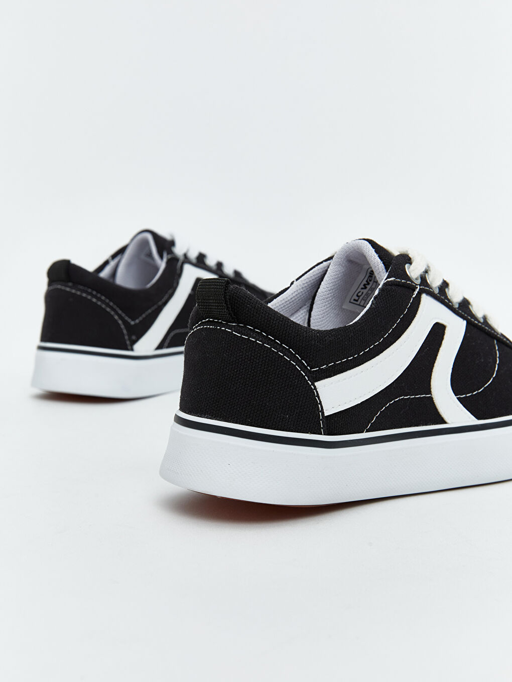 Siyah Bağcıklı Kız Çocuk Spor Ayakkabı-4