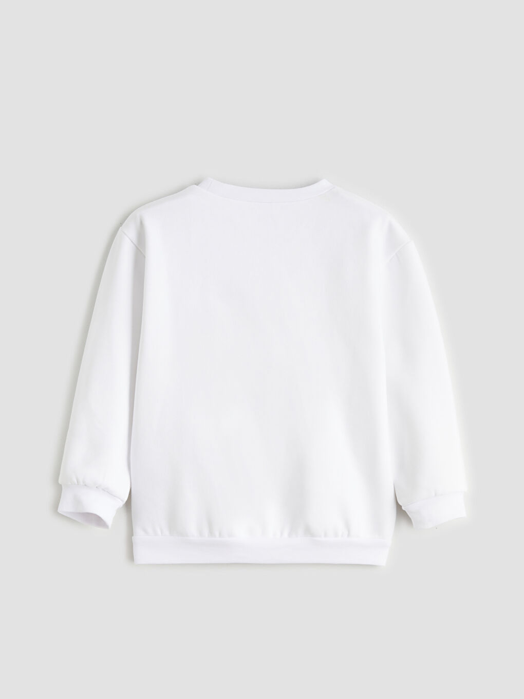 Text Printed Boys' Sweatshirt-1
