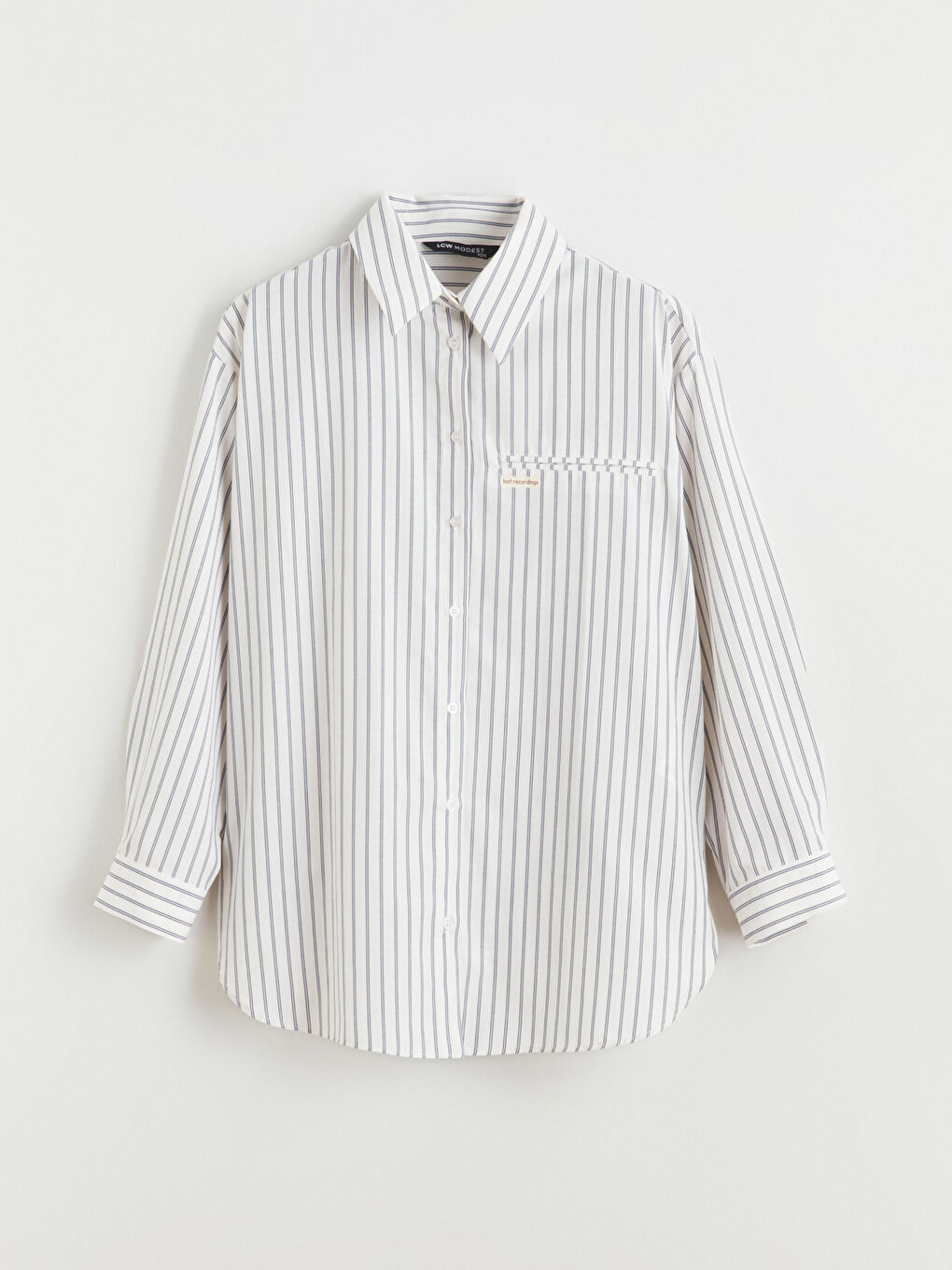 تونيك قميص نسائي مخطط واسع-4