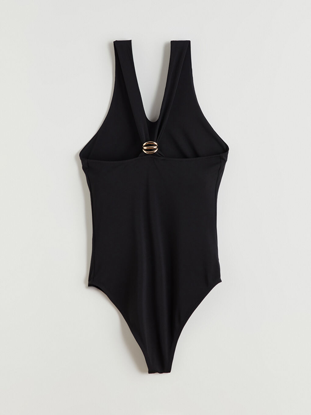 Әйелдер қара Түймесі бар боди-5