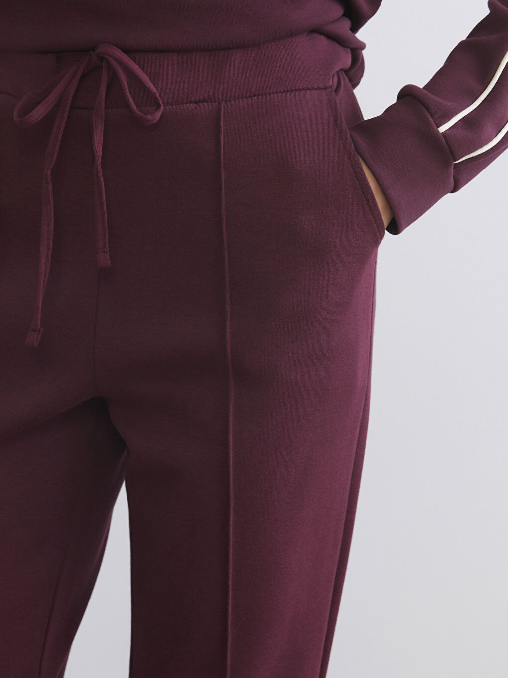 Elasticated Waist Women's Sweatpants-2