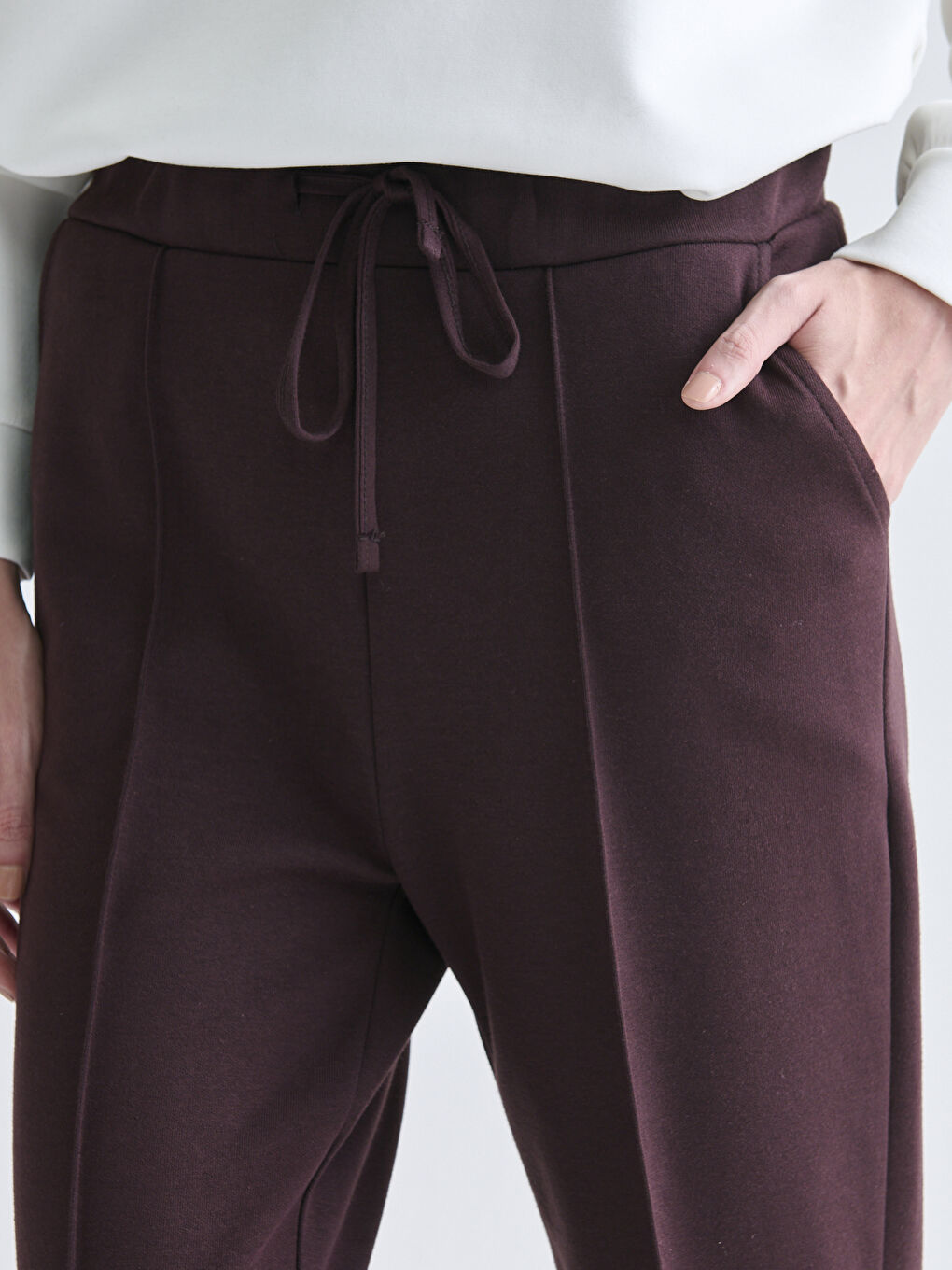Elasticated Waist Women's Sweatpants-2