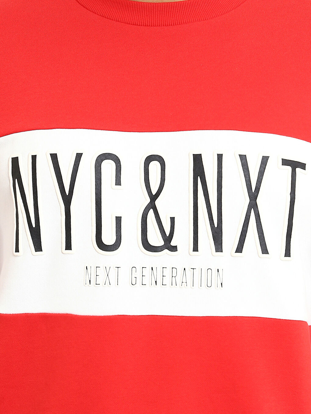 سويت شيرت رجالي بياقة دائرية بطبعة-2