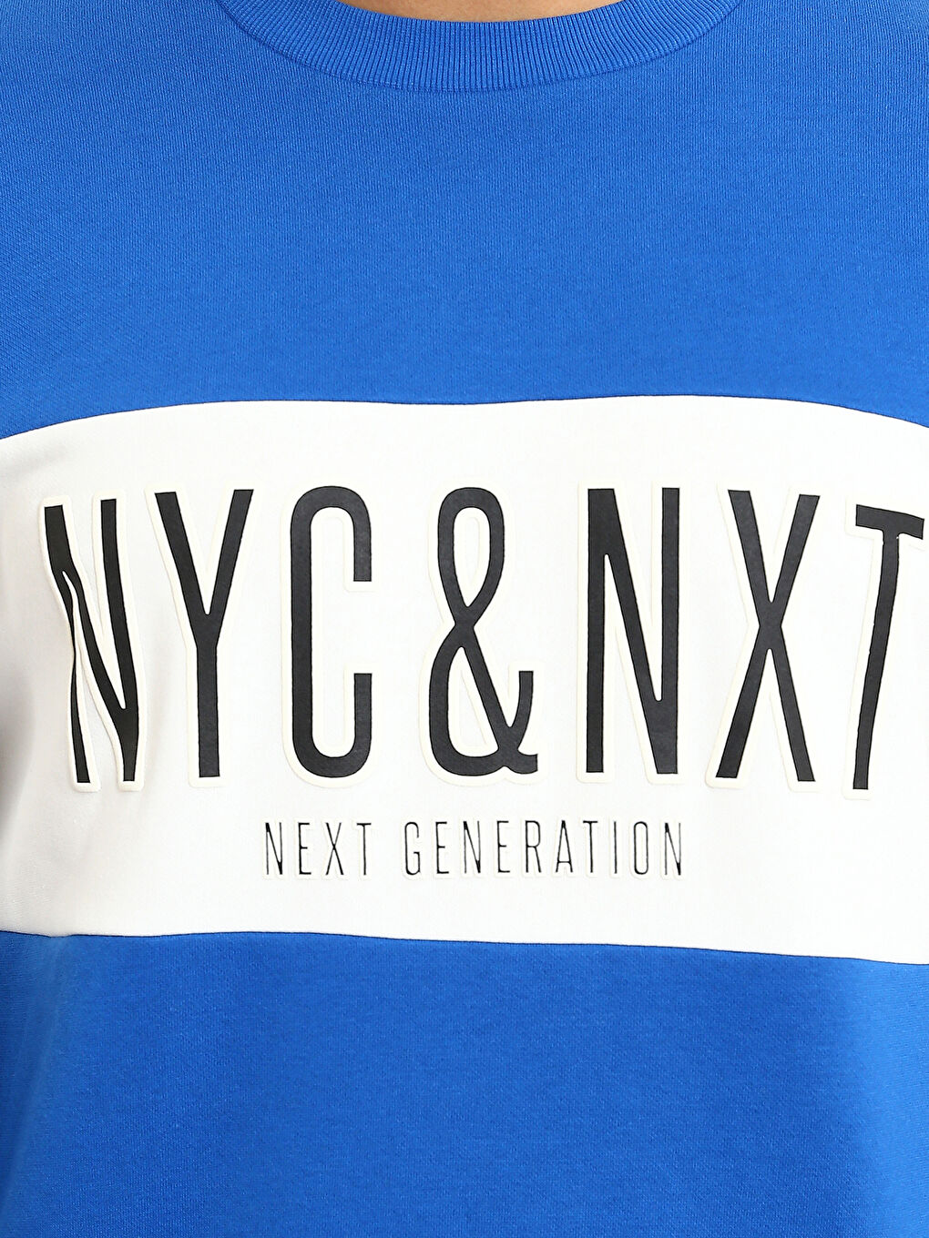 سويتشيرت رجال مطبوع بكول مدور-2