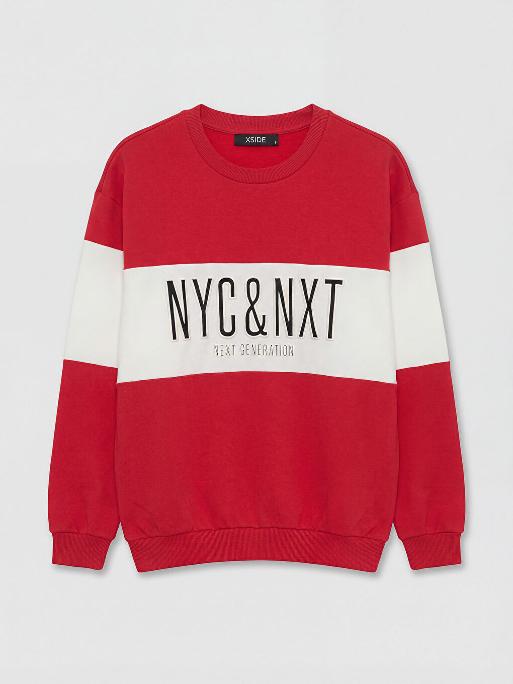 Crew Neck Printed Men's Sweatshirt-5