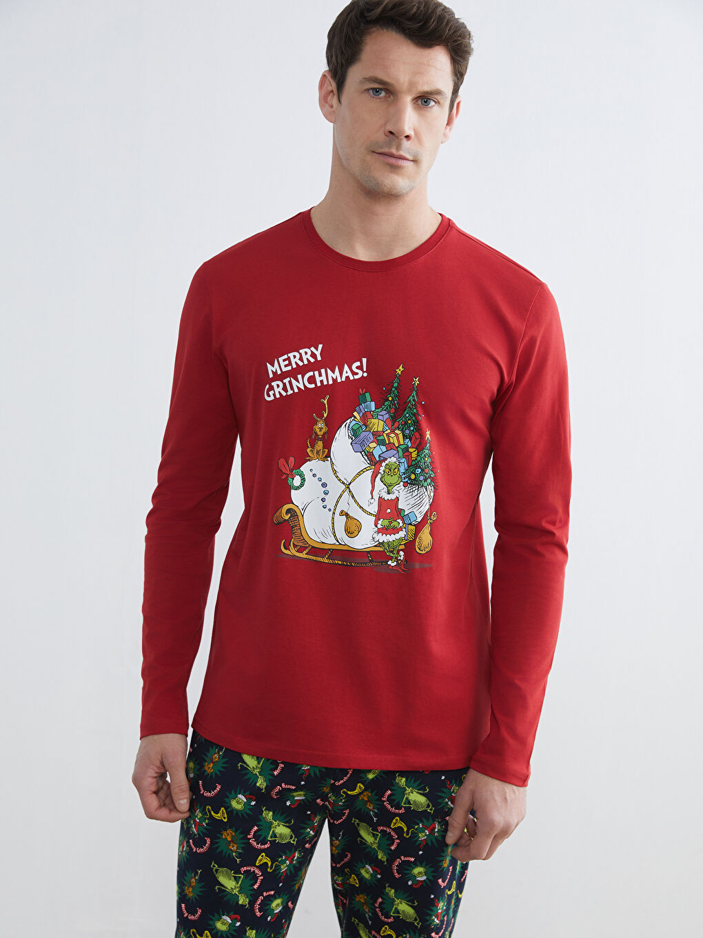 Man GREEN Pyjama Set-1