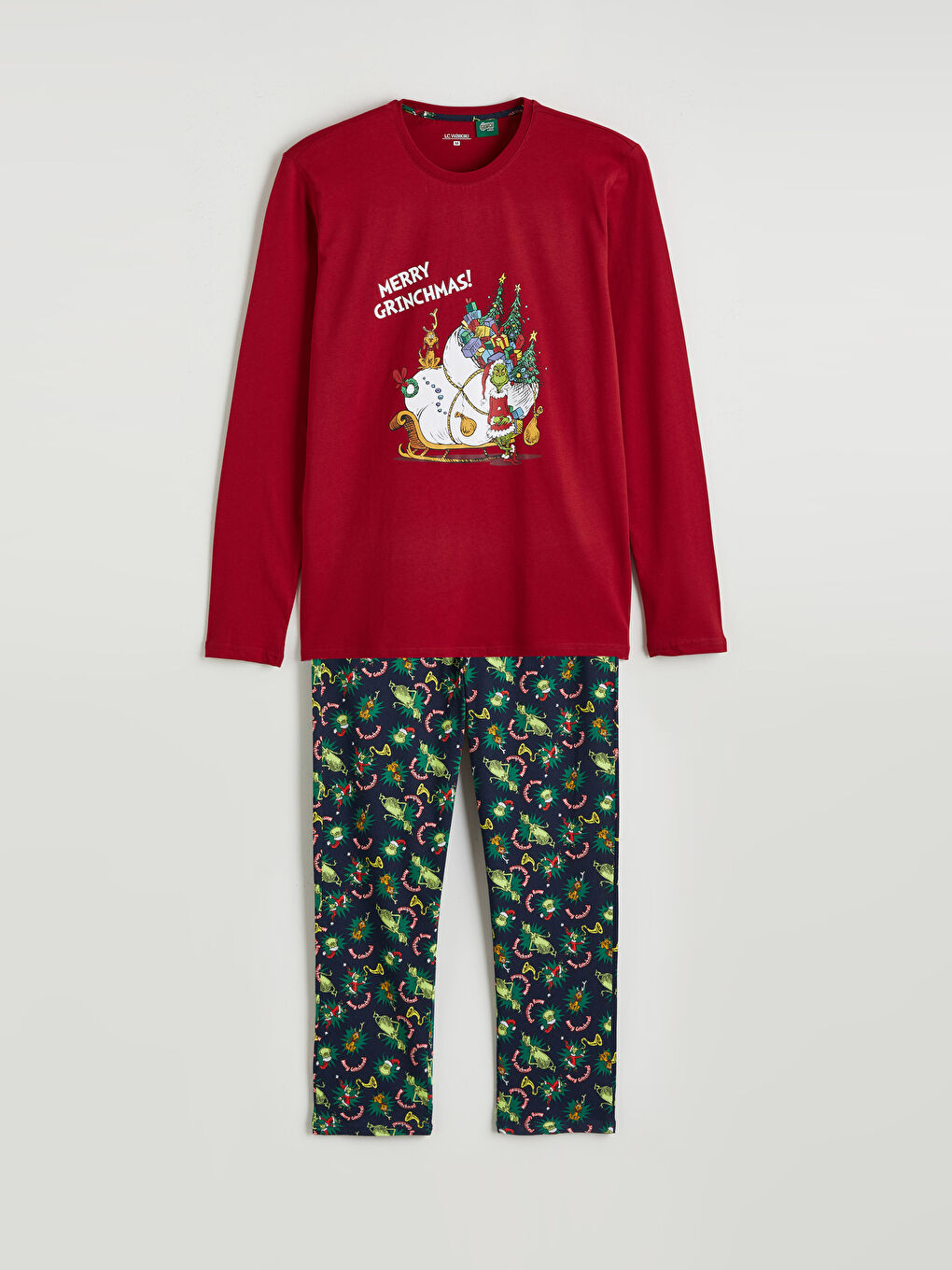 Man GREEN Pyjama Set-4