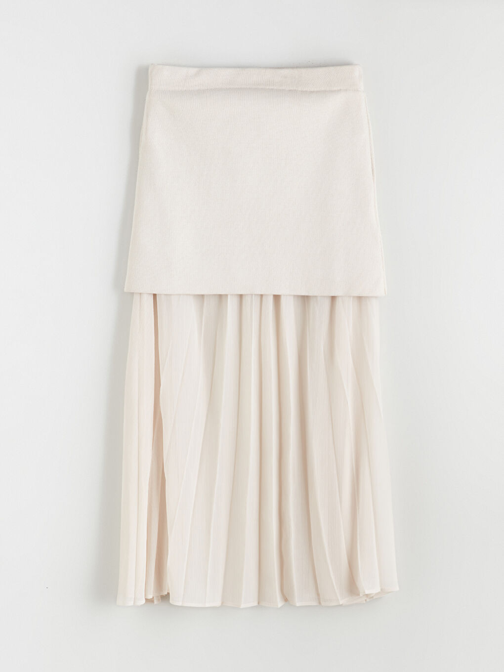 Жінка СІРО-ЖОВТИЙ Спідниця-5