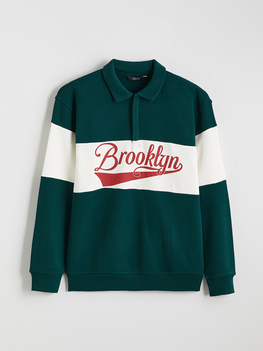 Rollkragen Bedrucktes Sweatshirt für Herren