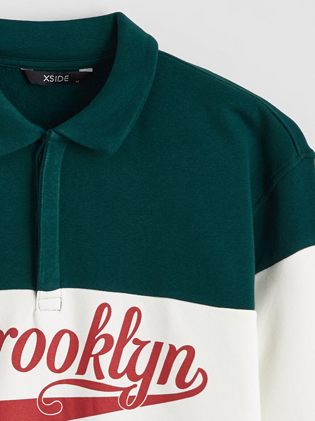 Rollkragen Bedrucktes Sweatshirt für Herren-2